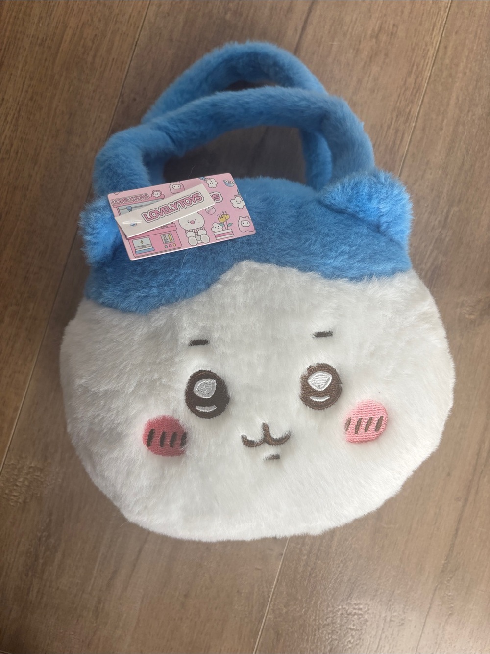 Hachiware Plush bag